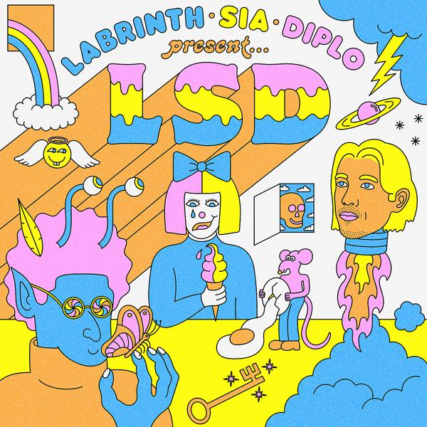 LSD, Sia, Diplo, Labrinth - No New Friends mp3