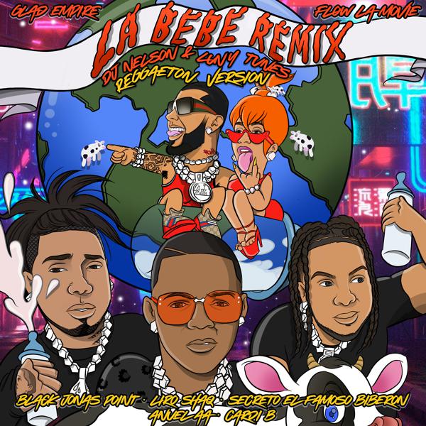 Anuel Aa, Cardi B, Black Jonas Point, Liro Shaq, DJ Nelson, Luny Tunes, Secreto 