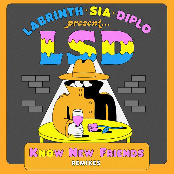 LSD, Sia, Diplo, Labrinth - No New Friends (Aaron Redding Remix) mp3