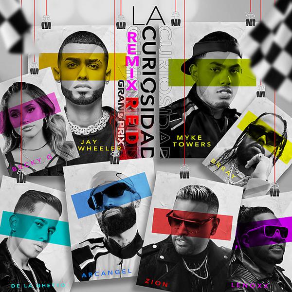 Jay Wheeler, Myke Towers, Becky G - La Curiosidad (feat. Dj Nelson, Arcangel, Zion & Lennox, De La Ghetto & Brray) - Red Grand Prix Remix mp3