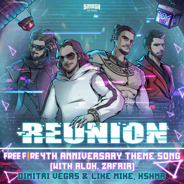 Dimitri Vegas & Like Mike, KSHMR, Alok, Zafrir - Reunion (Free Fire 4th Anniversary Theme Song) mp3