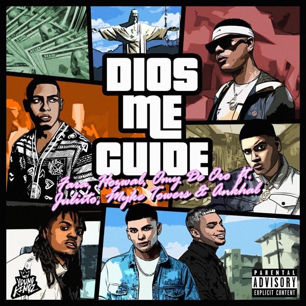 Myke Towers, Ankhal, Juliito, Fara, Hozwal, Omy de Oro - Dios Me Cuide mp3