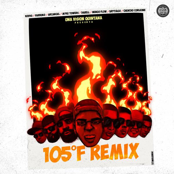 KEVVO, Farruko, Chencho Corleone, Arc Angel, Darell, Nengo Flow, Brytiago, Myke Towers - 105 F Remix mp3